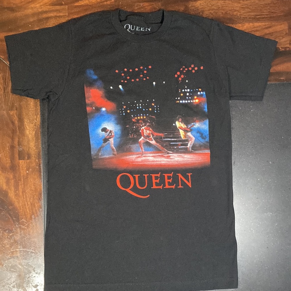 COPY - Queen Womens T-shirt Size Small Black Concert Pre-owned 100%Cotton
